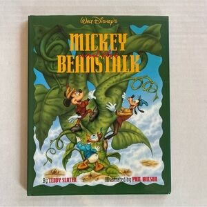 Disney Mickey and the Beanstalk Adventure Book - Green and Yellow